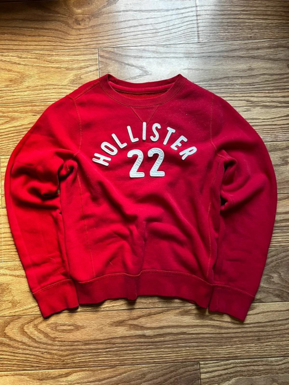 vintage hollister surf style applique y2k crewneck sweatshirt